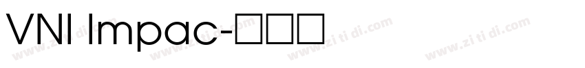 VNI Impac字体转换